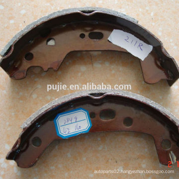 Low Noise OEM Manufacturing Brake Shoe for Korean Car